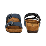 Women's Sandal, Navy, Rohde