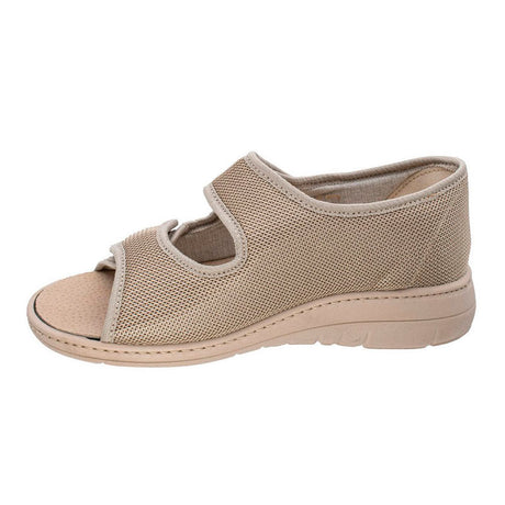 Fischer bred damesandal - Beige