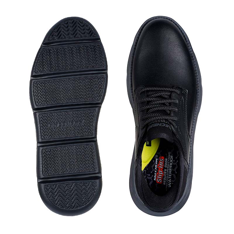 Skechers pæn slip-in herresko - Sort