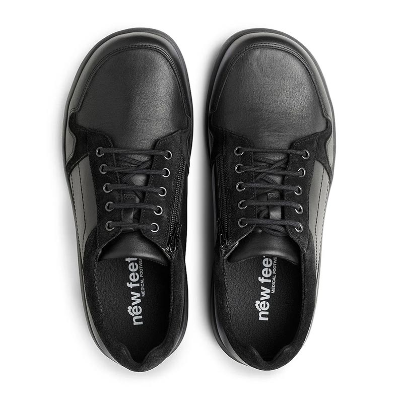 Classic Men's Shoe, Black, New Feet