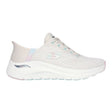 Skechers slip - in damesneaker - Hvid - Seniorshop