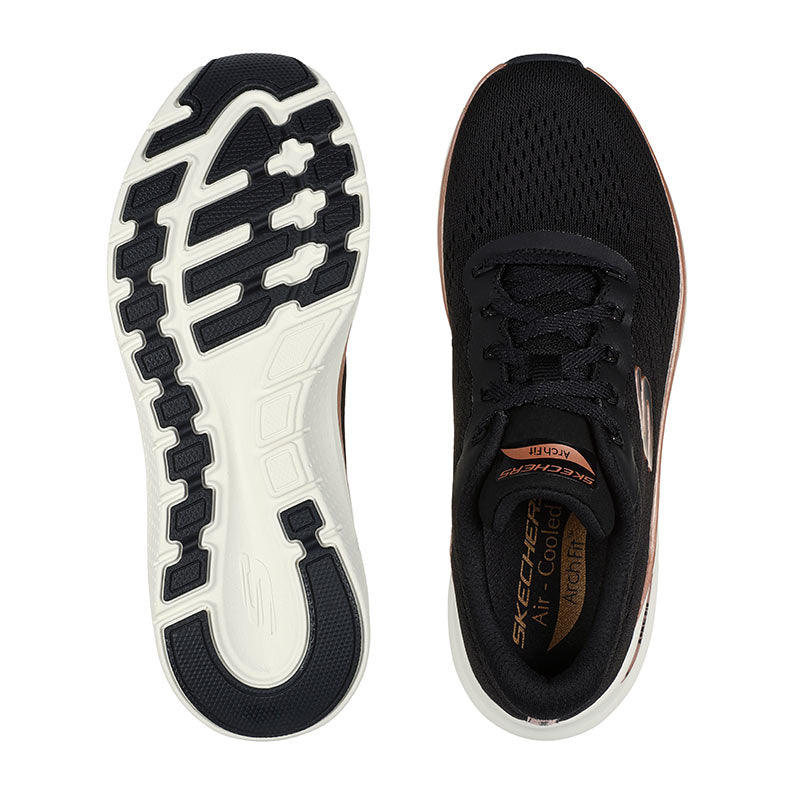 Lightweight Women's Sneaker, Black, Skechers