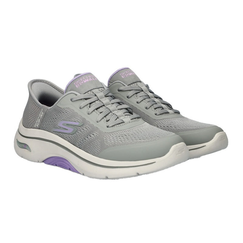 Slip-in Women's Sneaker, Grey, Skechers