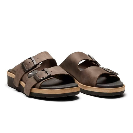 New Feet åben damesandal - Brun
