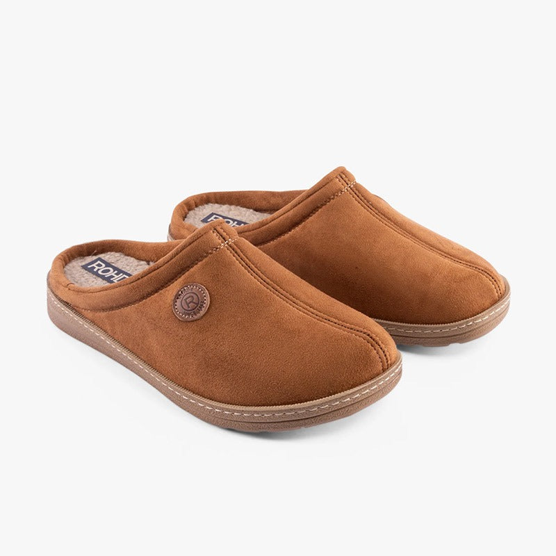 Rohde chaussons doublés - Brun