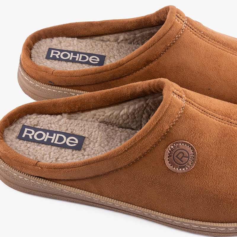 Rohde chaussons doublés - Brun