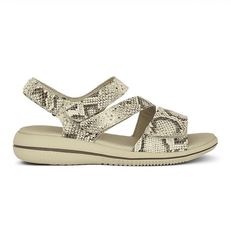 Green Comfort sandale femme - Snake