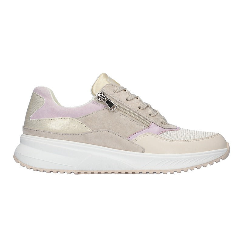 Women's Sneaker, Beige/Lavender, Waldläufer