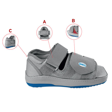 Pressure Relief Shoe Woman, Darco Relief Dual