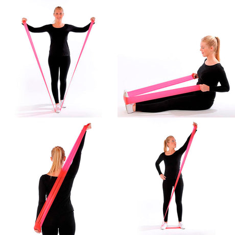 Training Bands in 3 Strengths, 120 cm