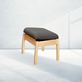 Farstrup 5699 stool, Lightened beech/Medley dark grey