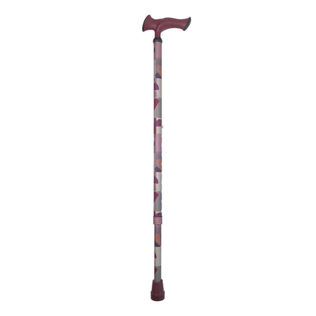 Anatomisk stok - Rosa/lilla mønster