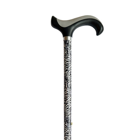 Stick, adjustable height, Zebra pattern