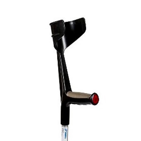 Krykke med softgrip - Sort - Seniorshop