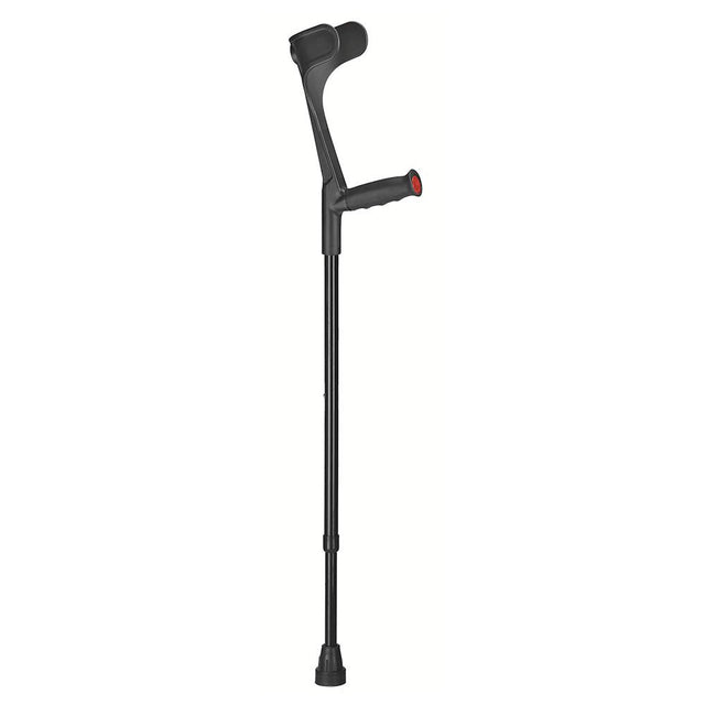 Crutch with soft-grip