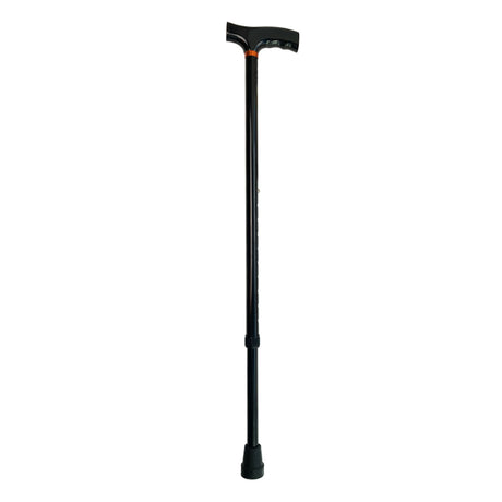 Walking Stick, Adjustable Height, Black