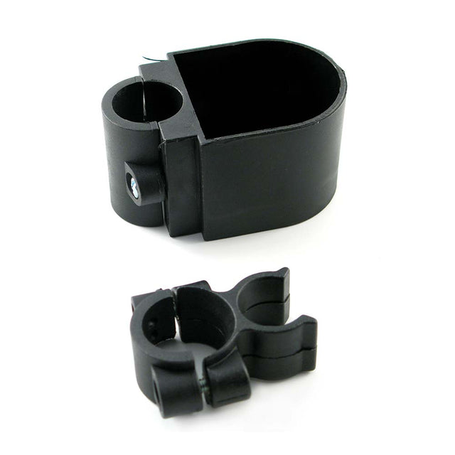 Porte-canne avec clips et cup pour rollator