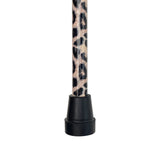 Stok, sammenklappelig, leopardmønster