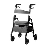W4 rollator / shopping cart, Gray