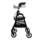 W4 rollator / shopping cart, Gray