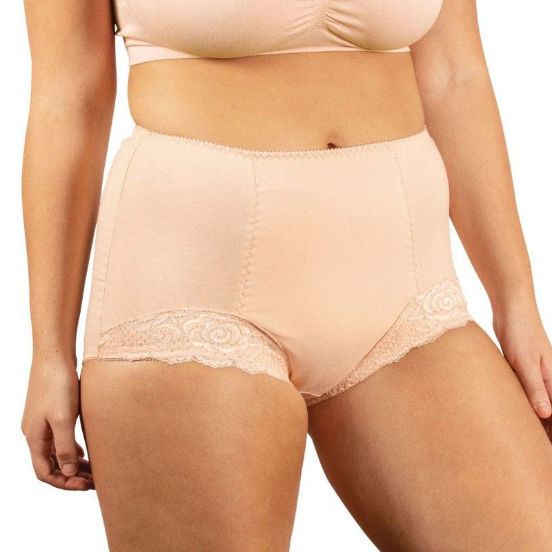 Incontinence Briefs with Lace, Conni, Beige