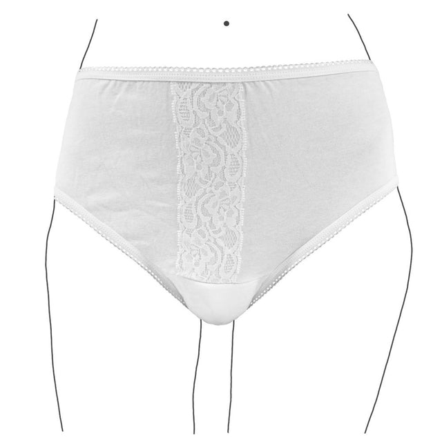 Incontinence Panty with Lace