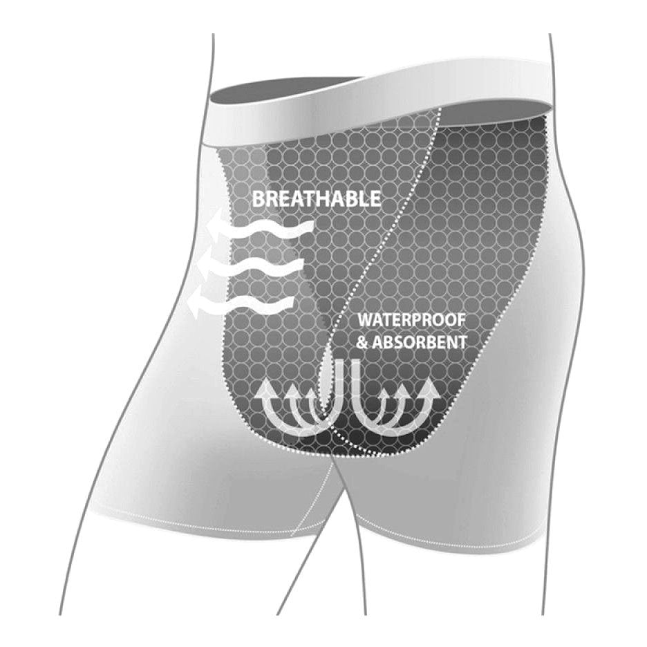 Incontinence Briefs with Lace, Conni, Beige