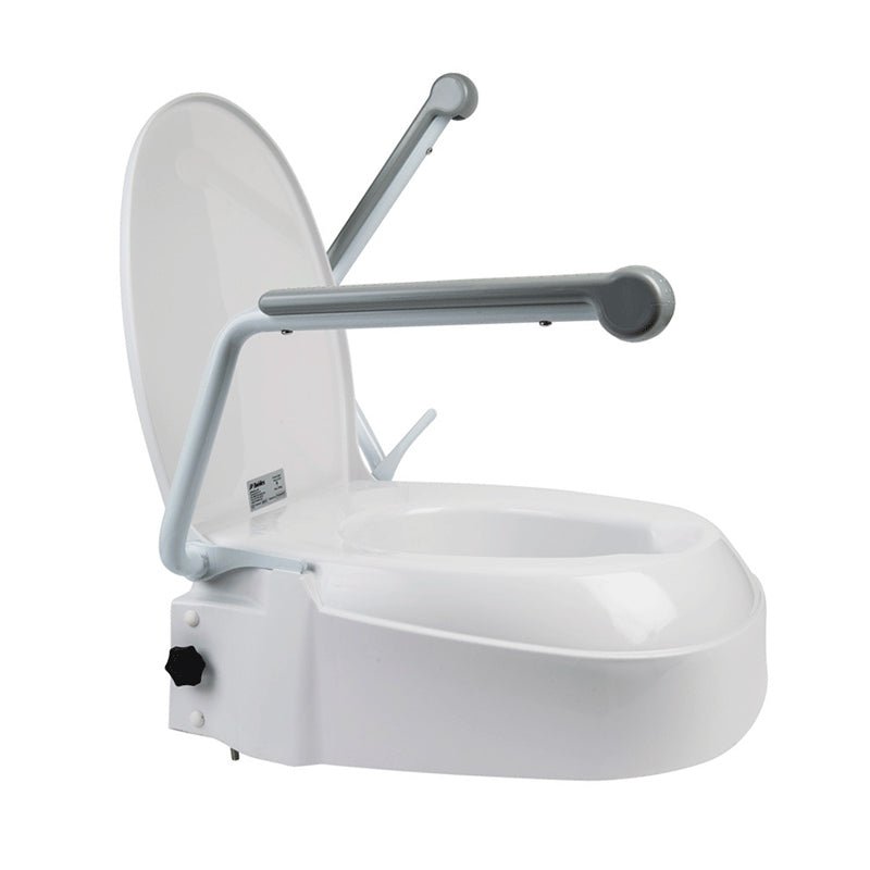 Toiletforhøjer med indstillelig sædehøjde - Seniorshop