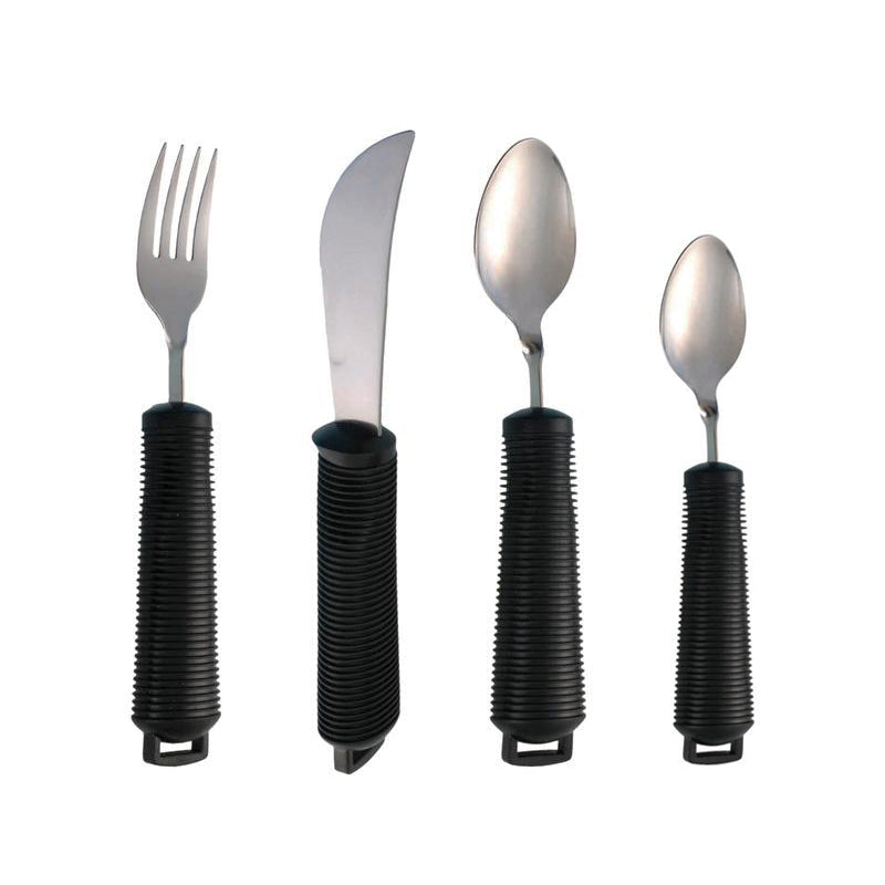 Angled Cutlery, Anti-slip Grip