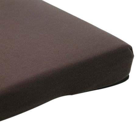 Skråpude med velourbetræk - 5 cm