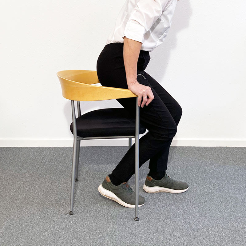 Pantalon pour femme avec taille élastique - Noir