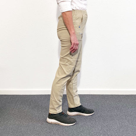 Damebukser med elastikkant - Beige