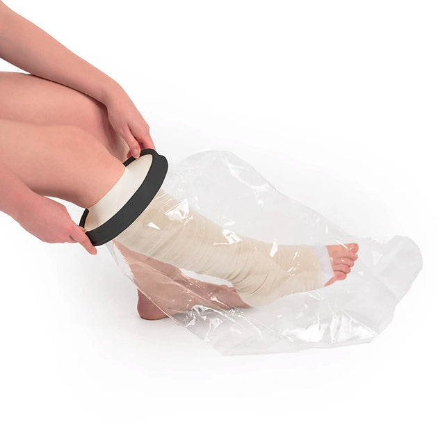 Badeovertræk til bandage/gips - Underben