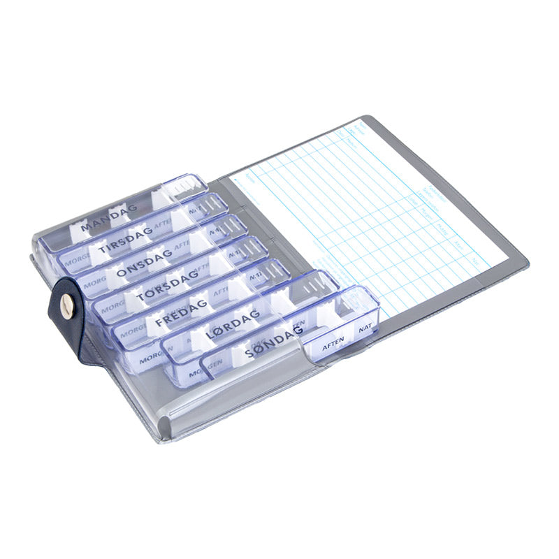 Dosage Boxes in Case, Medidos, Velcro Closure