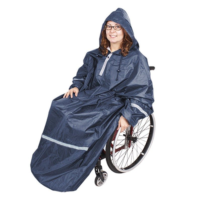 Bodyponcho / heldragt med ærmer - Seniorshop