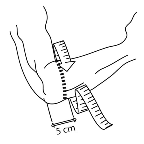 Epigel albuebandage - Sort