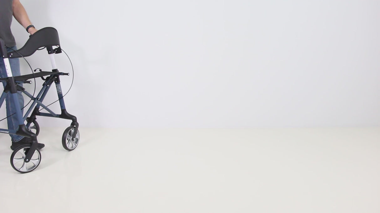 Ella carbon rollator - Bleu