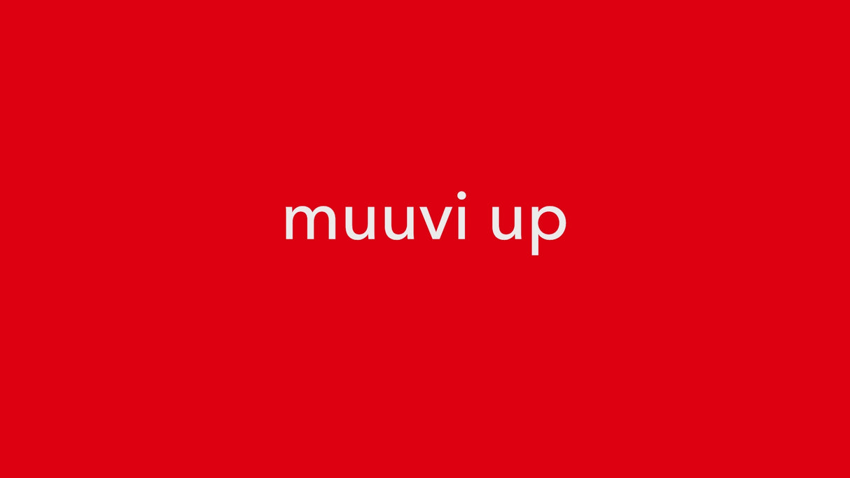 Muuvi Up indkøbsvogn - Rød
