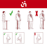 Stok med justerbar højde - Anatomisk håndtag - Seniorshop